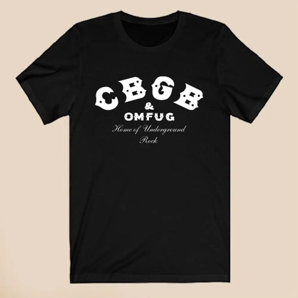 

CBGB & Omfug Men's Black T-Shirt Size S-3XL