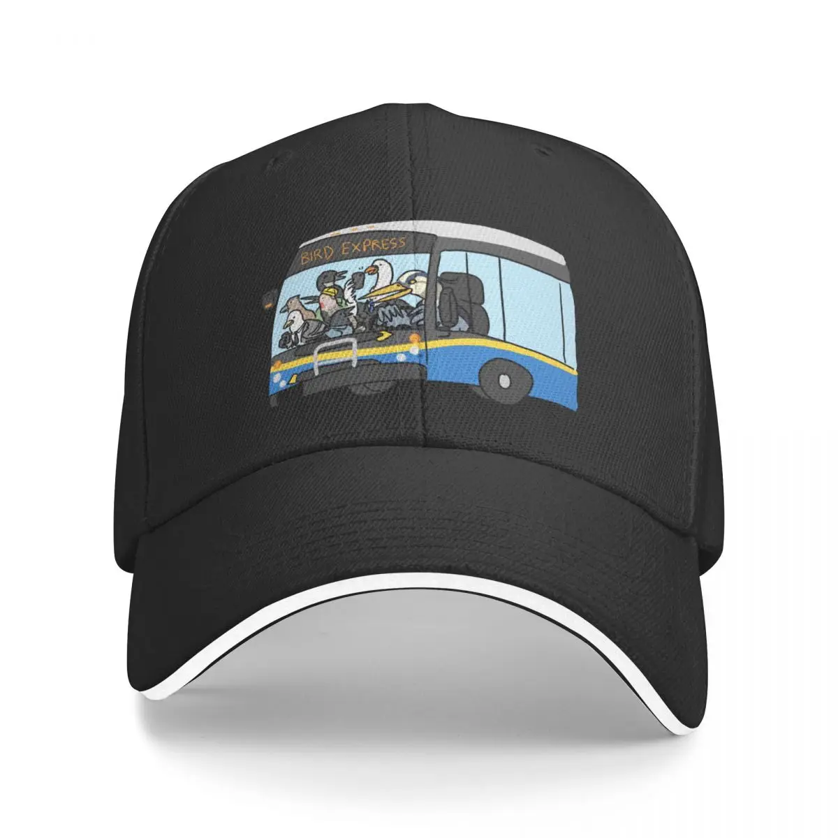 Commuter Birds - Bird Express Bus Baseball Cap Rugby Christmas Hat Designer Man Women's