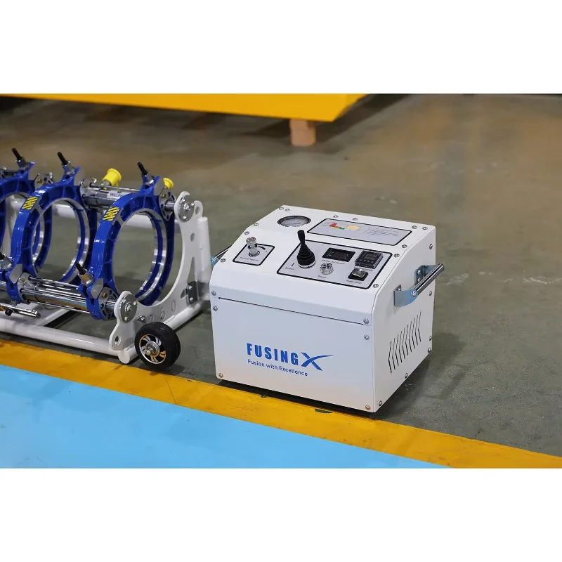 Soldador de tubos HDPE de la máquina de fusión de soldadura a tope hidráulica FX250
