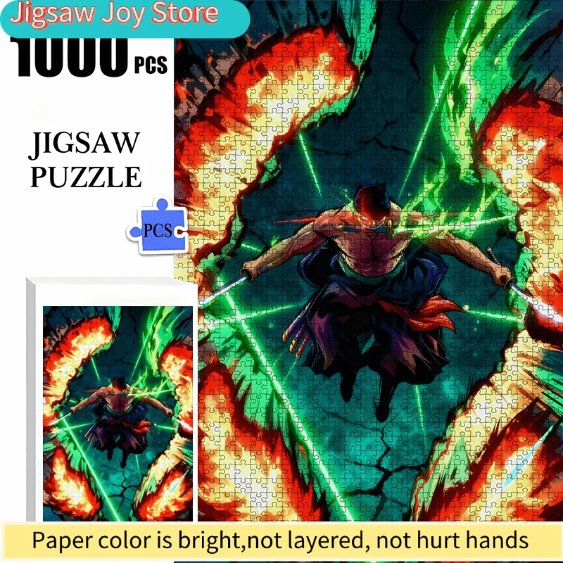 

1 Box of Jigsaw Puzzle 50Cm×70Cm/19.69In×27.56In, Globally Popular And Trending Anime-Themed Art Adult Jigsaw Puzzle Large Siz