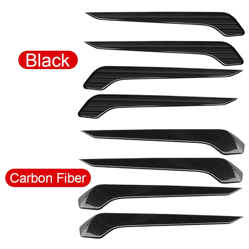 For Toyota RAV4 2019 2020 2021 2022 2023 2024 RAV 4 XA50 Hybrid Stainless Car Door Armrest Frame Strip Trim Cover Accessories