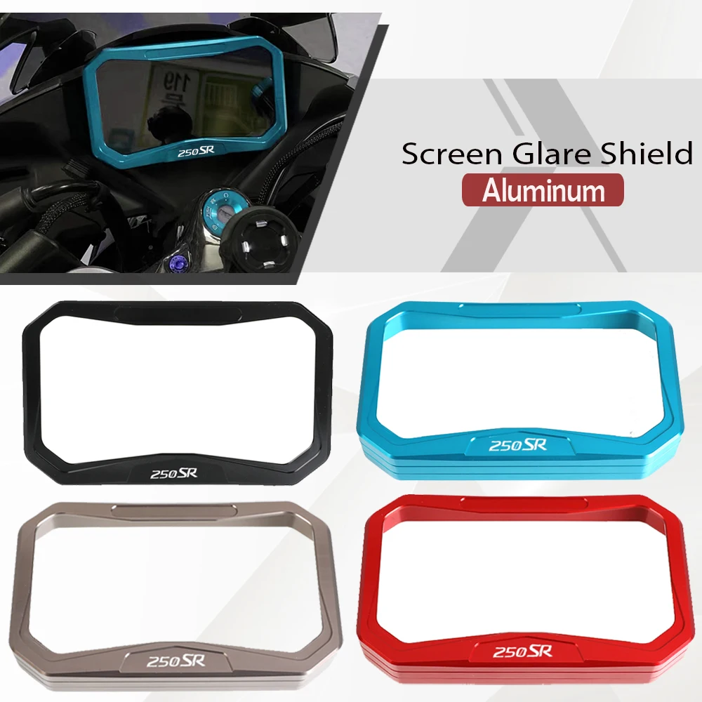 

For CFMOTO CF MOTO 250SR 250 SR SR250 2023 2024 2025 Motorcycle Accessories TFT Anti Theft Screen Protector Meter Frame Cover