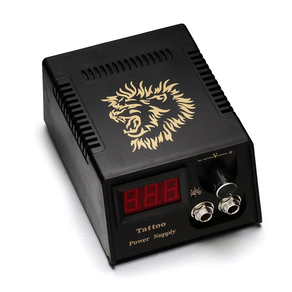 Tattoo Power Rotary Tattoo Machine Power Supply Professional Digital Power Supply Square LCD Display Tattoo Gun Accessories