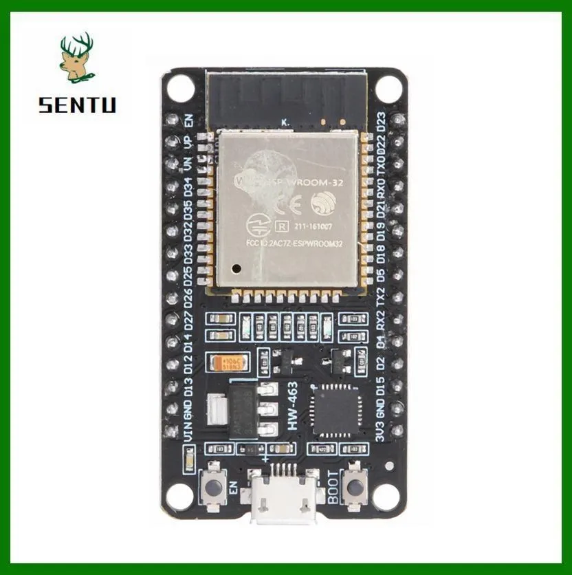 ESP32 ESP32 Development Board WiFi+Bluetooth Ultra-Low Power Consumption Dual Core ESP-32 ESP-32S ESP 32 Similar ESP8266