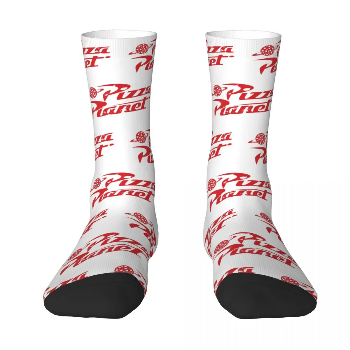 New Male Men Socks Harajuku Pizza Planet Toy Story Cartoon Sock Polyester Pixar Sport Women Socks Spring Summer Autumn Winter