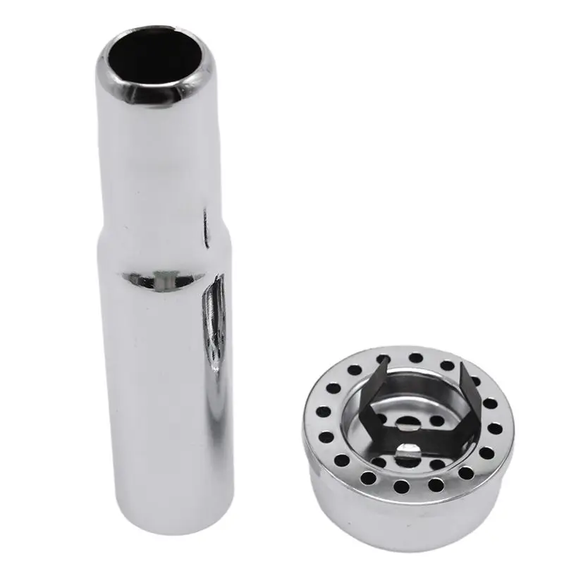 Top-Rated Oil Filler Tube& Oil Cap Intake Manifold Kit In Chrome Finish For Chevy SBC BBC 265 283 327 350 Hot Rat Rod Street Car