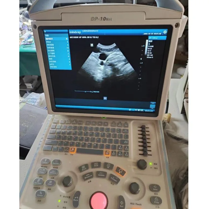

Veterinary Dp10Vet Ultrasound Scanner Machine Ultrasonido Black and White With Micro Convex Transdu Animal Care and Supplies