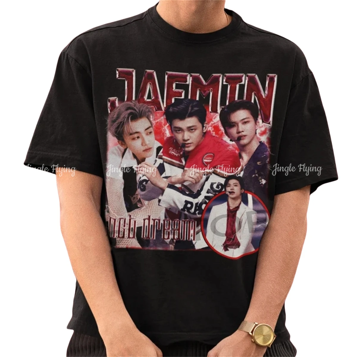 Vintage Jaemin Nct Dream Unisex Kpop Bootleg Tshirt Retro Sweatshirt