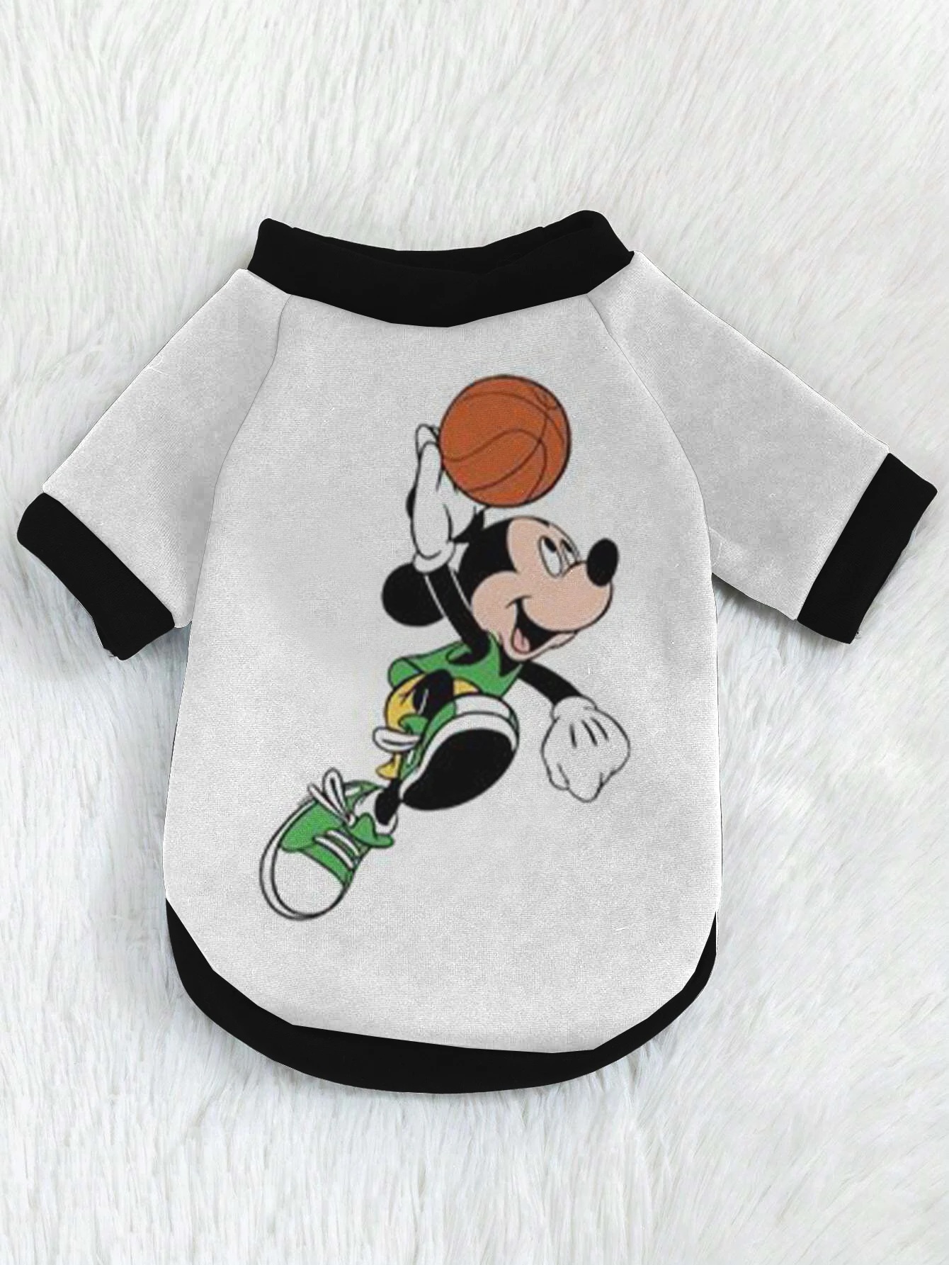 Disney Minnie Mickey Steedy Elements Dog Fall Hoodie Thickened Chihuahua Products Home Garden Dog Clothes thickened hoodie