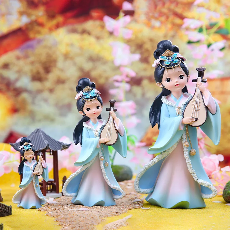 Palace style second generation Gege series Zhaojun Yang Guifei beauty doll with traditional costume national fashion desktop Dec