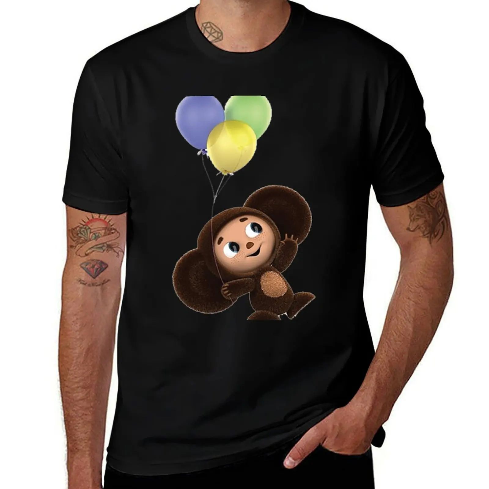 

Cheburashka T-Shirt graphic shirts oversized t shirt T-shirts oversize outfits for men