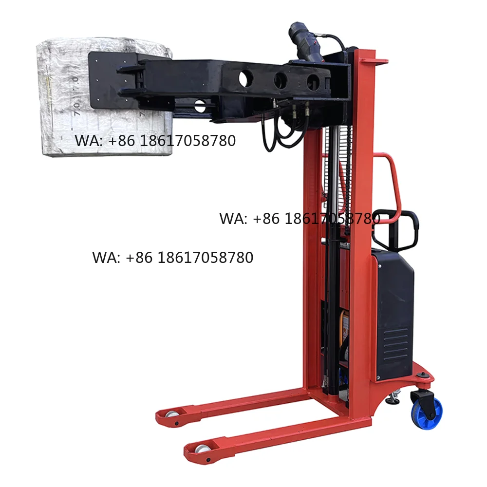 Roll Lifting Tools 200kg Load Capacity 1.6m Lifting Height Semi Electric Vertical Roll Lifters