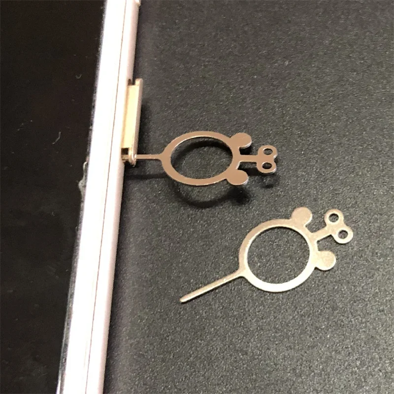 20/50PCS Universal Sim Card Tray Removal Eject Pin Key Tool For All Mobile Phones Open Needle SimCard Tray Pin Ejector New