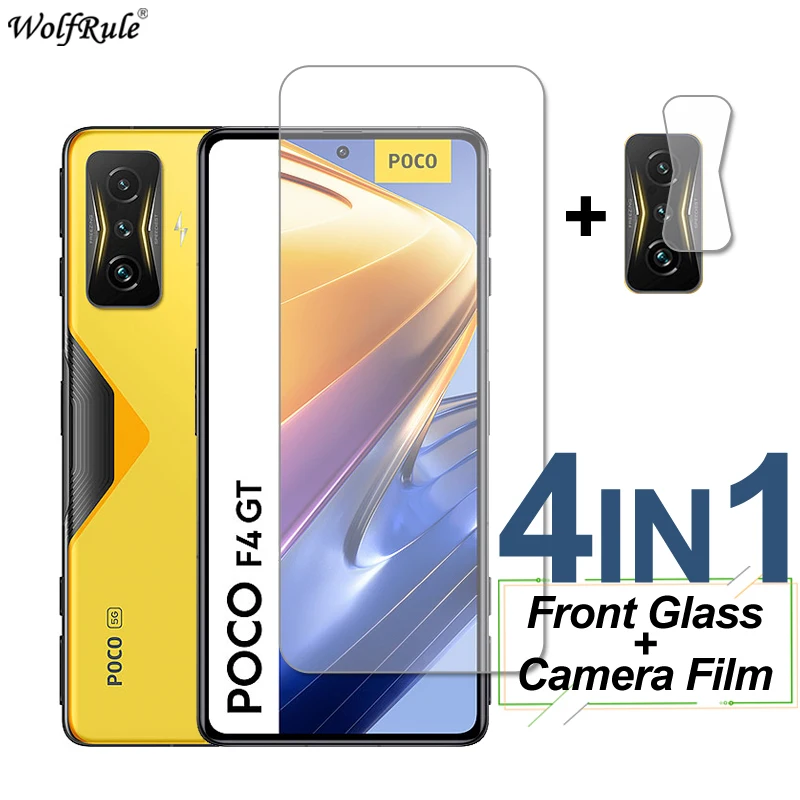 Tempered Glass Poco F4 GT X6 Neo M6 Pro C65 X5 F5 M5 M5S X4 M4 F3 Screen Protector Protective Camera Film For Xiaomi Redmi 9T