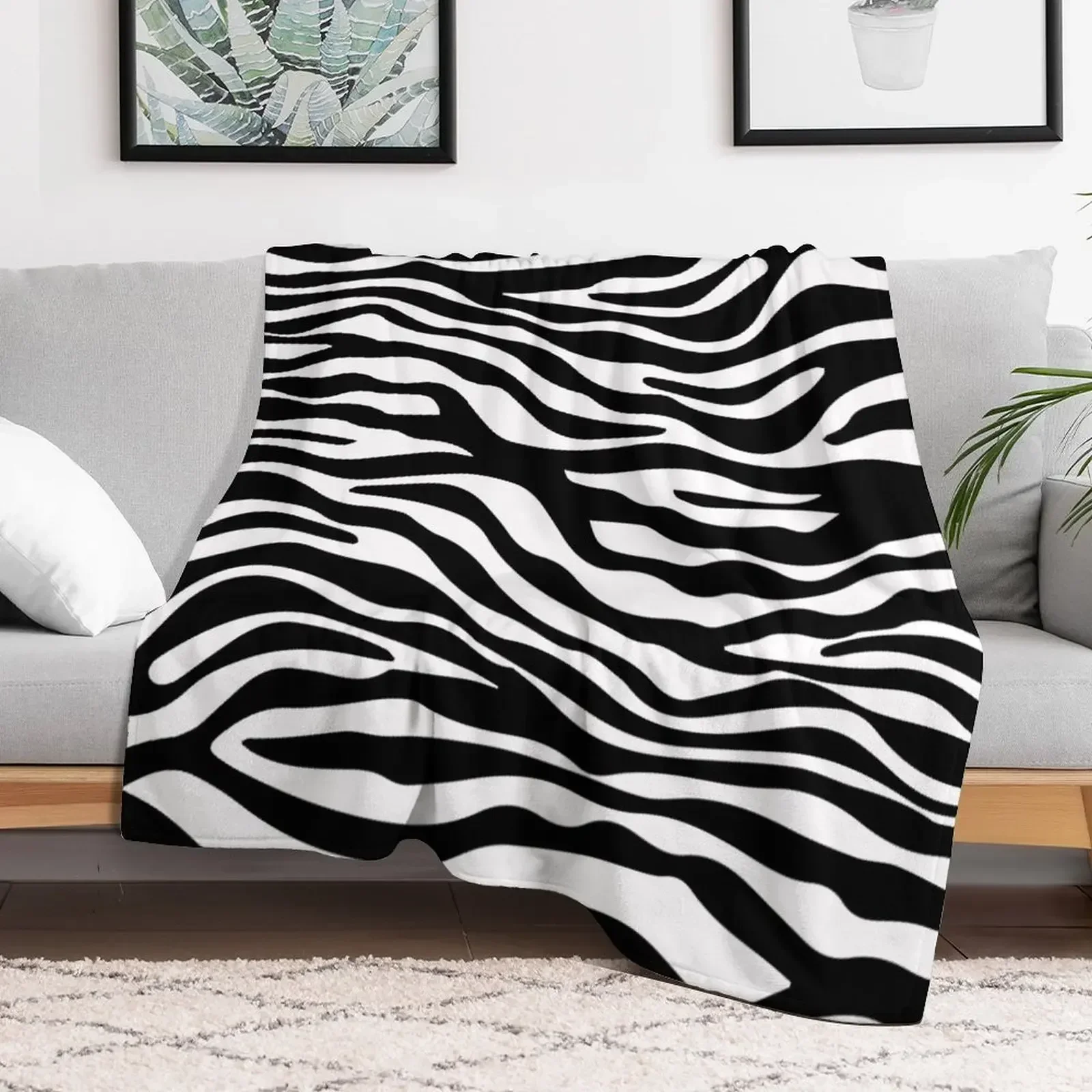 

zebra skin Throw Blanket Decorative Throw Kid'S Blankets