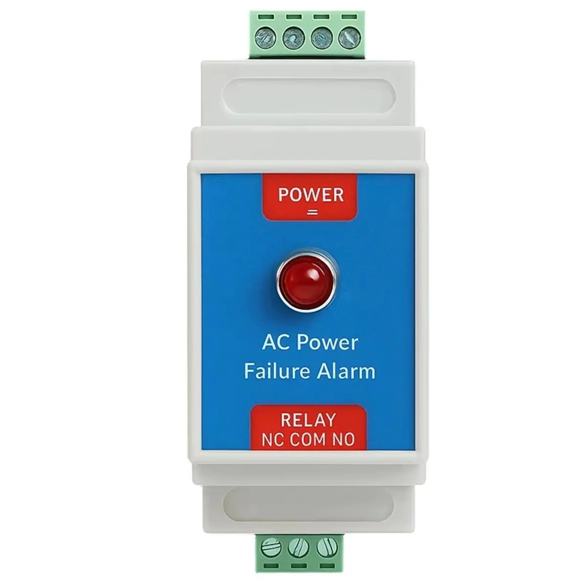 [TOP SALE] New AC Power Failure Alarm 220V/380V, 3-Phase/Single-Phase Monitoring, DIN35mm Rail Mount Relay Dry Contact Output