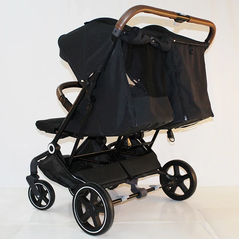 Brightbebe-Poussette Bumoustique Légère et de Luxe pour Bébé, Landau de 22kg pour Deux Bébés, Bon Marché, Vente en Gros