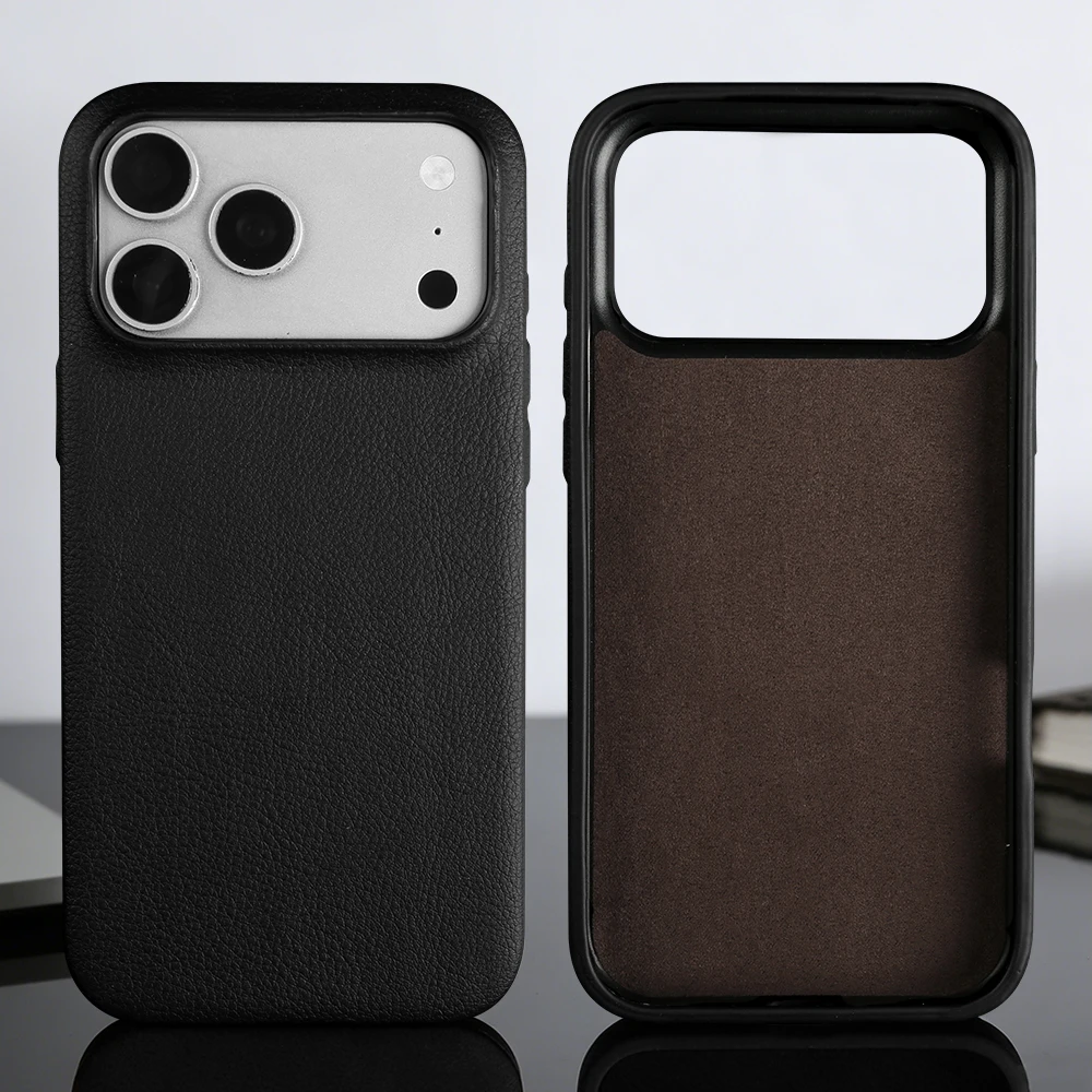 

Leather Back Cover Case For iphone 17 Pro Max 17e 16e Air 14 15 16 Pro Max 11 12 13 Mini 7 8 Plus SE 2020 X XR XS Max Phone Case