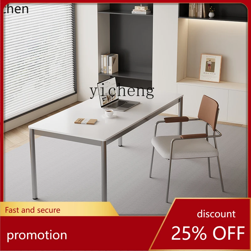 

HXL desk minimalist conference table medieval stainless steel rectangle