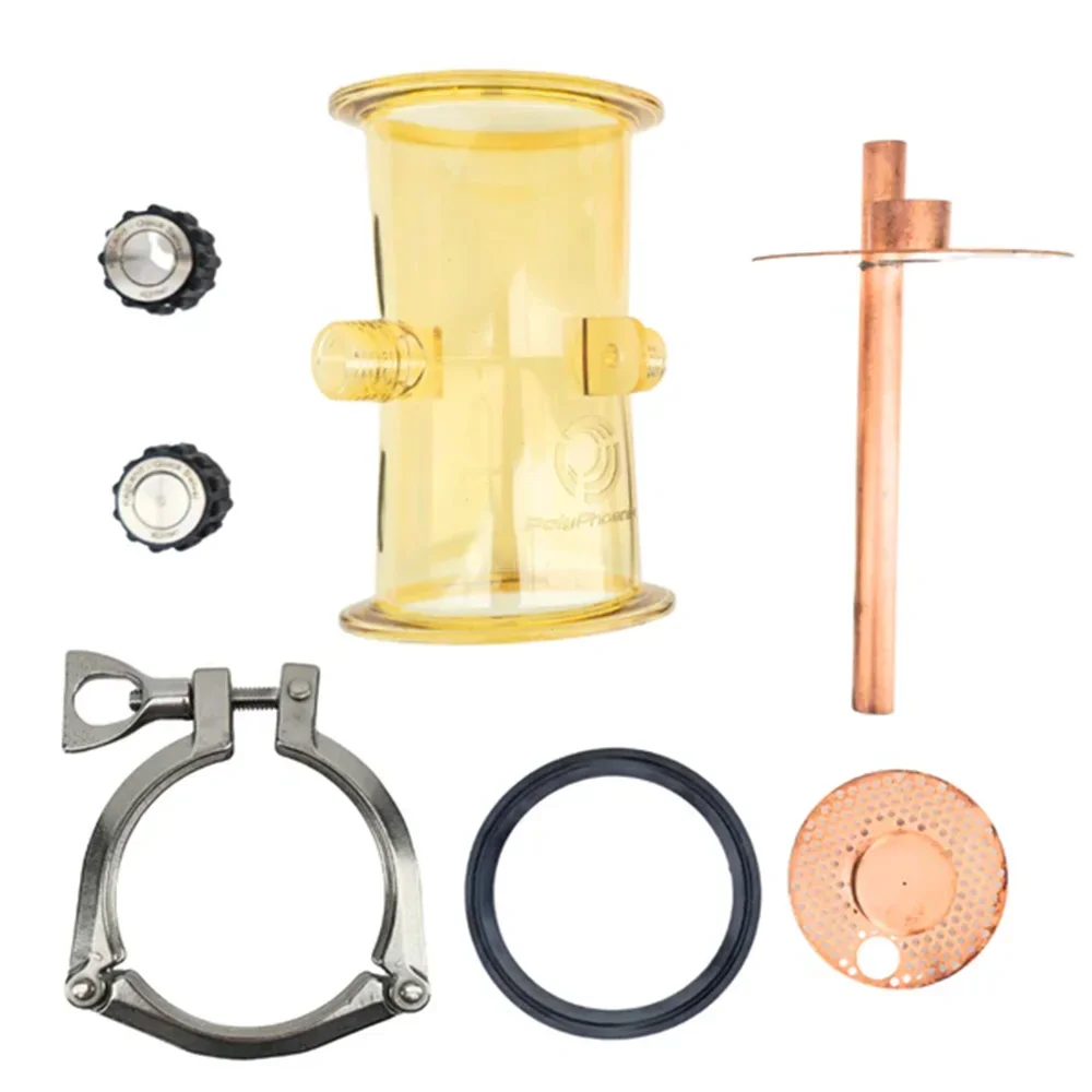 

Straight Bubble Capper Kit （PolyPhoenix ）PPSU 3 Inch TC Beer Brewing Accessary Bar Tool