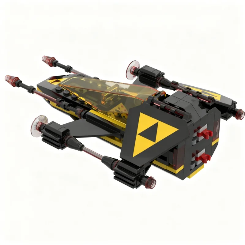 171 個 MOC スペースブラックトロン I アグレッサーモデルビルディングブロック建設クリエイティブ DIY おもちゃアイデア教育クリスマスギフトレンガ