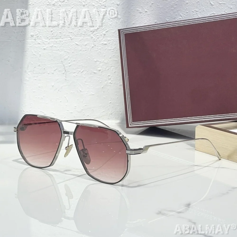 نظارات شمسية عالية الجودة للرجال والنساء مقاس رينولد 61-14 نمط UV400 ريترو موضة تصميم خاص نظارات شمسية مع صندوق