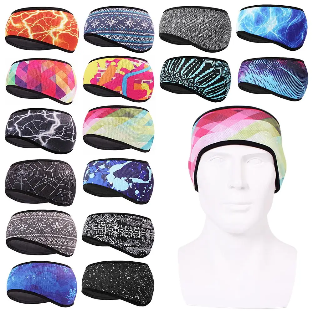 Unisex Ear Muff Headband Sports Ski Winter Fleece Hair Band Earmuff hat Head Outdoor Sports