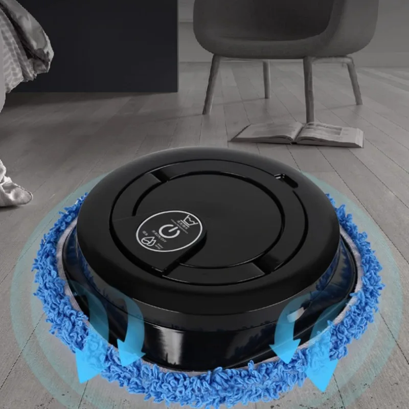 Fully automatic intelligent sweeping and mopping robot washing and mopping, household ultra-thin elution integrated leave-in mop