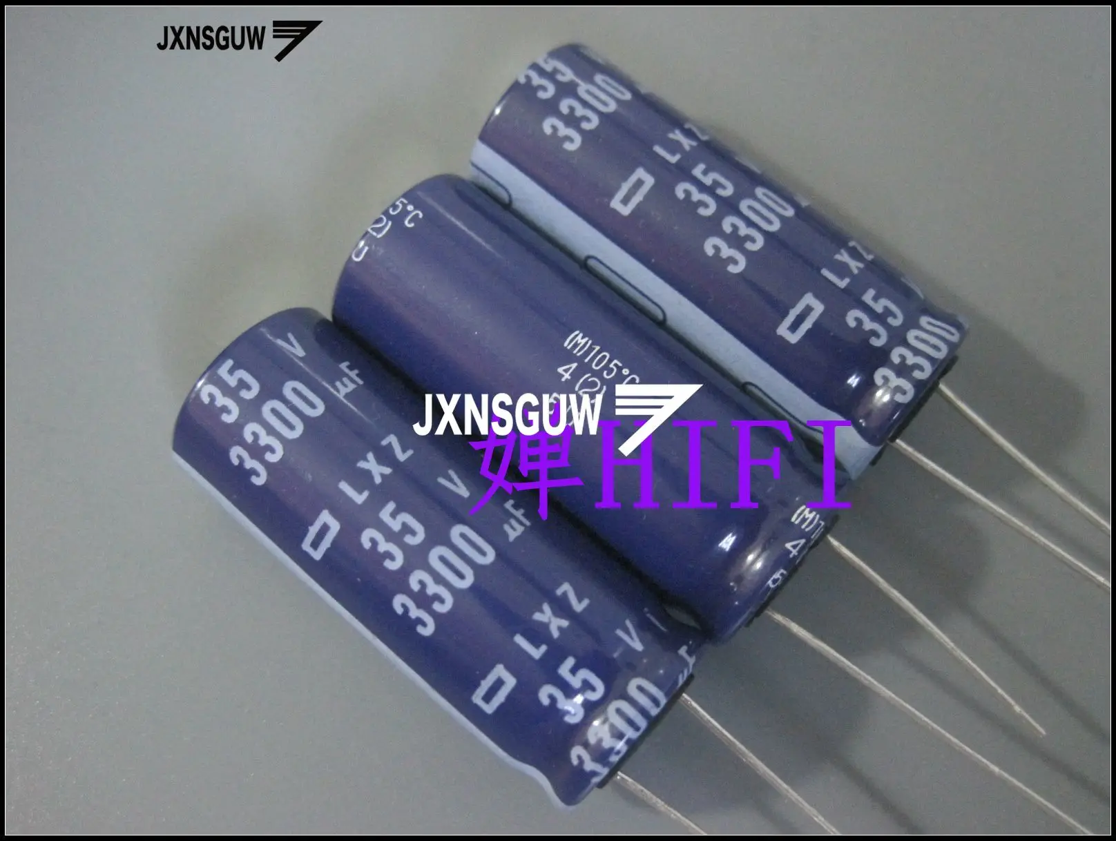 

10PCS NIPPON LXZ 35V3300UF 16X40MM NCC Aluminum electrolytic capacitor 3300UF/35V CHEMI-CON 105 degrees 3300uF 35V