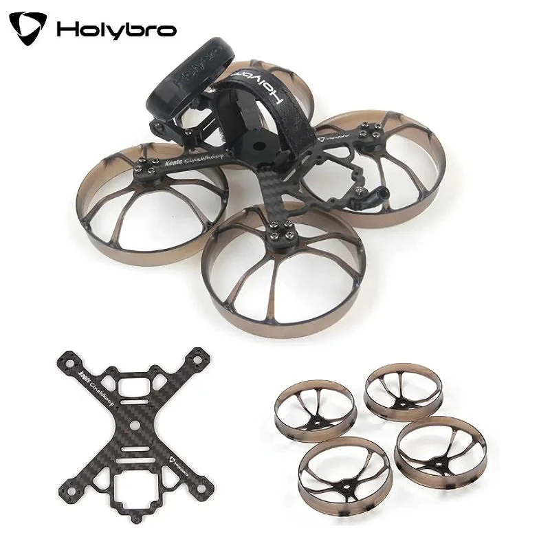 قطع الغيار-Kopis Cinewhoop طقم إطارات Holybro مقاس 2.5 بوصة - لوحة سفلية من ألياف الكربون، واقي المروحة |   استبدال قطع الغيار FPV