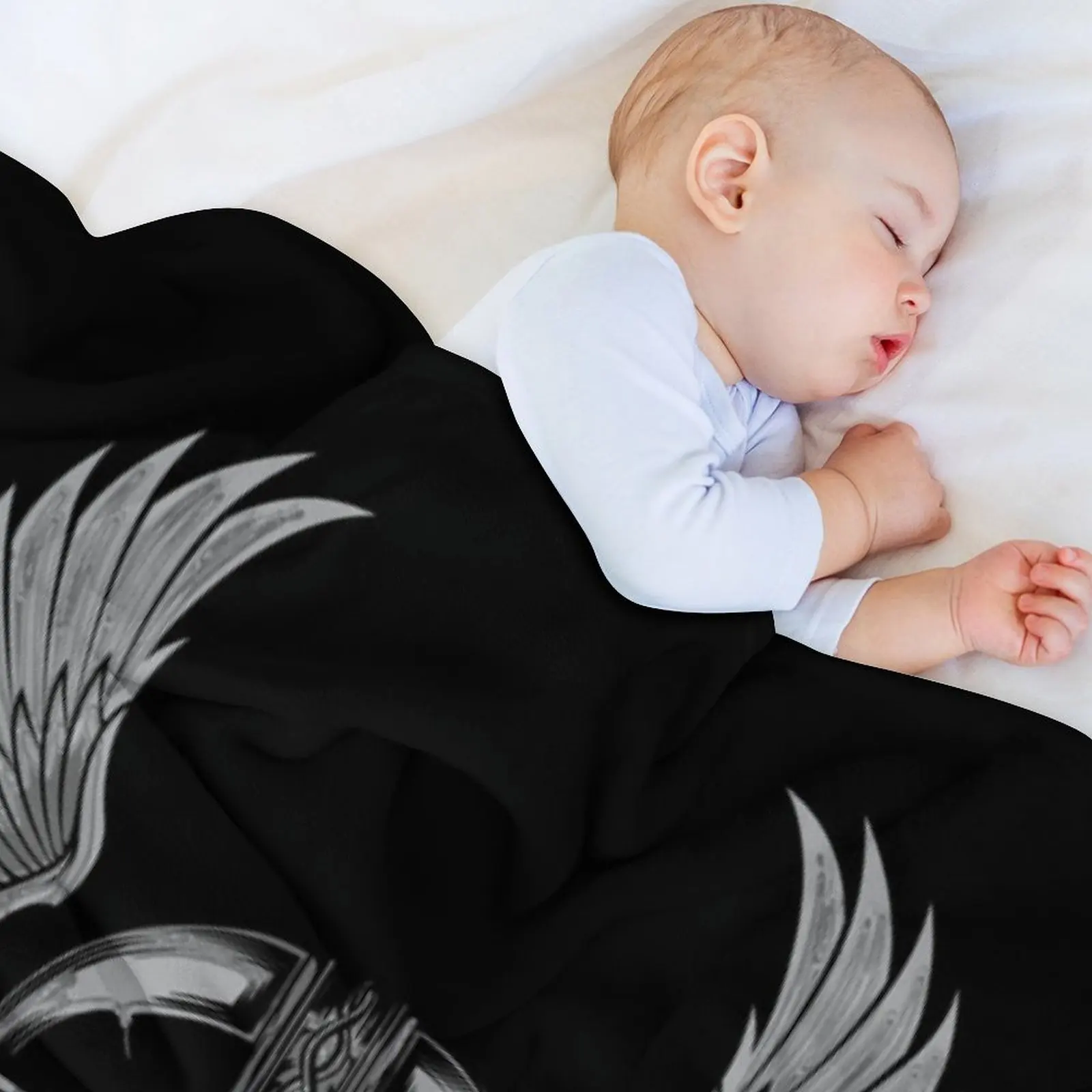 نورس الأساطير مع الغراب هوجين ومونين رمي بطانية القطبية أنعم الفراش الصيف الشتاء أسرة البطانيات #5