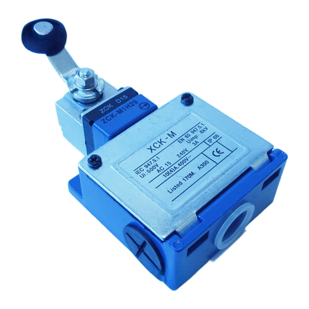 M115 Travel Switch IP66 Rated 240V 3A with Sealed Protection and High Conductivity Silver Alloy Contacts for Automation