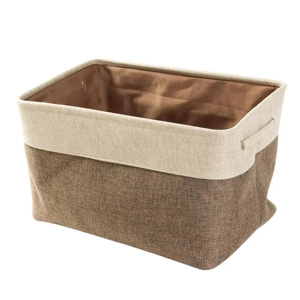 

Storage Box Cotton Linen Bins Large Shop Container Containers Laundry Boxes Stereoscopic
