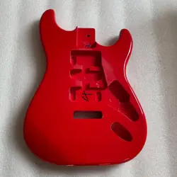 S T Electric Guitar Body Assembly, DIY Poplar, Three-Single Universal Body, Semi-finished, Wood, Xylophone, High Quality