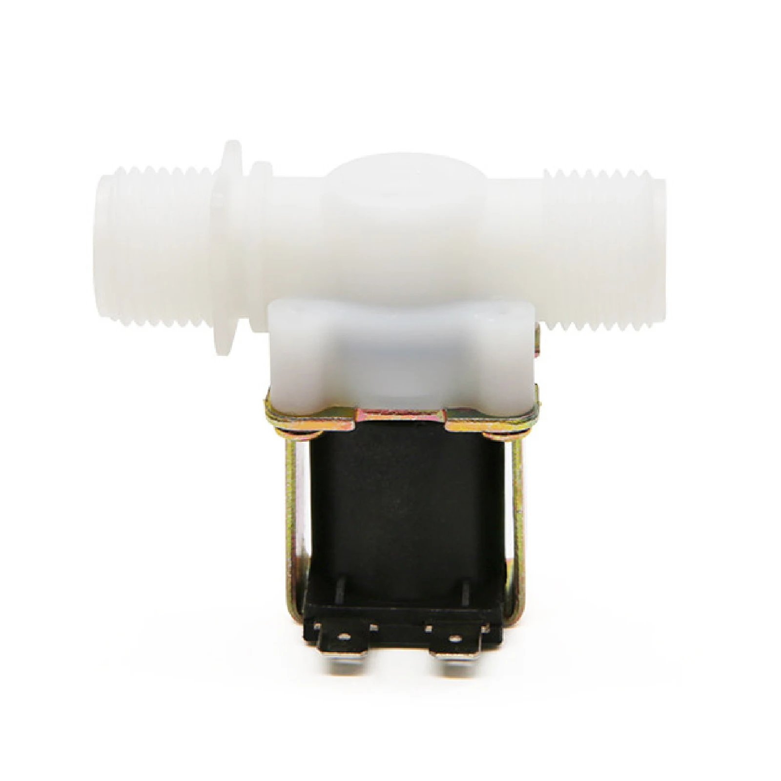 YFPDJ-23 Water Solenoid Valve G1/2 Normally Closed Plastic Inlet Outlet Drain Valve DC12V DC24V AC220V