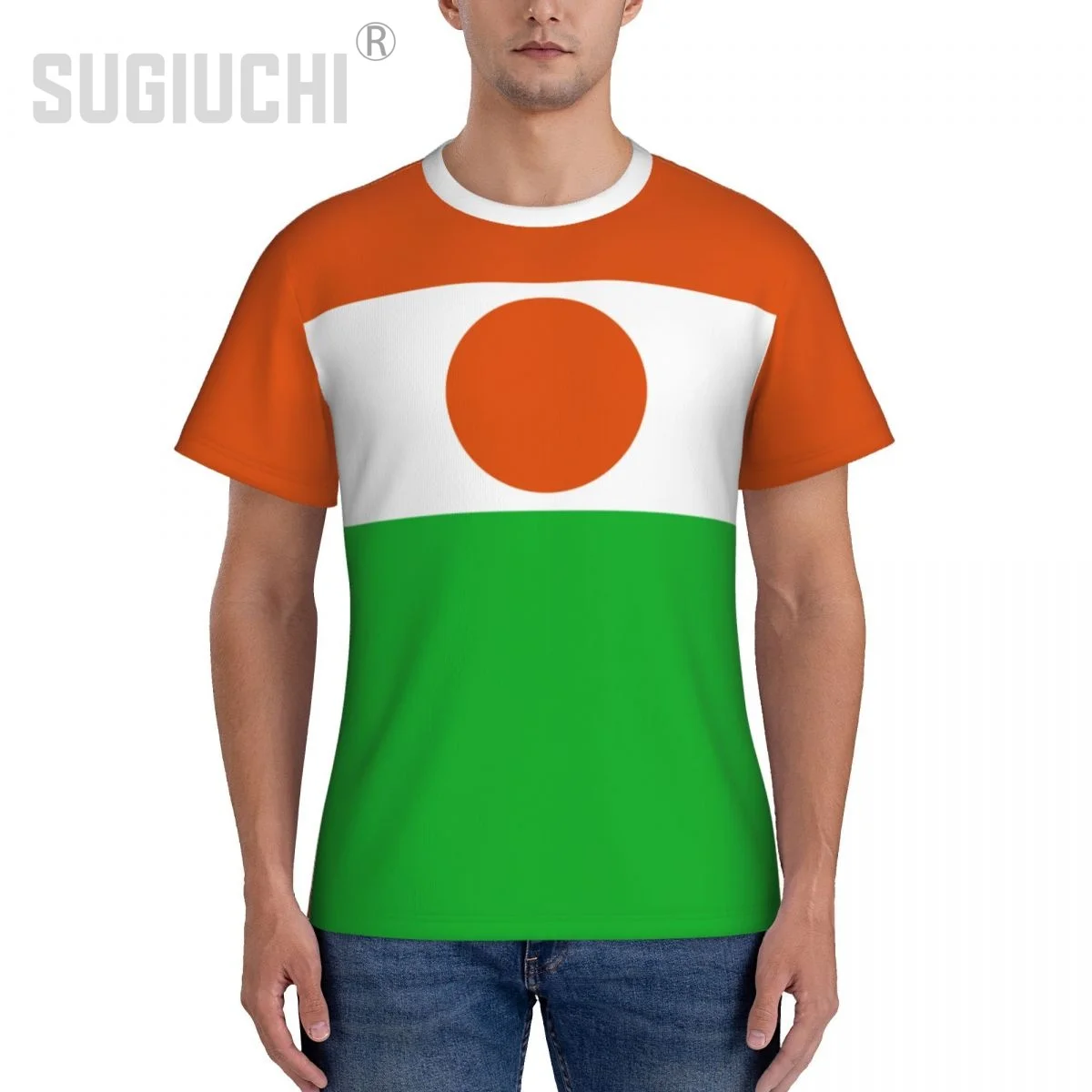 Tight Sports T-shirt Niger Flag Nigerien 3D For Men Women Tees jersey Clothes Soccer Football Fans Gift Patriotic T shirt