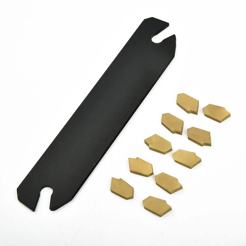 SPB26-3 26mm Parting Grooving Off Tool Holder With 10pcs GTN-3 SP300 Carbide Inserts For CNC Lathe Steel For Semi Finishing