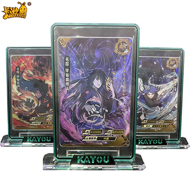 KAYOU Naruto Rare BP Cards 9.5 Graded Card Rating Card Uchiha Obito Deidara Senju Hashirama Uchiha Itachi Collectible Cards