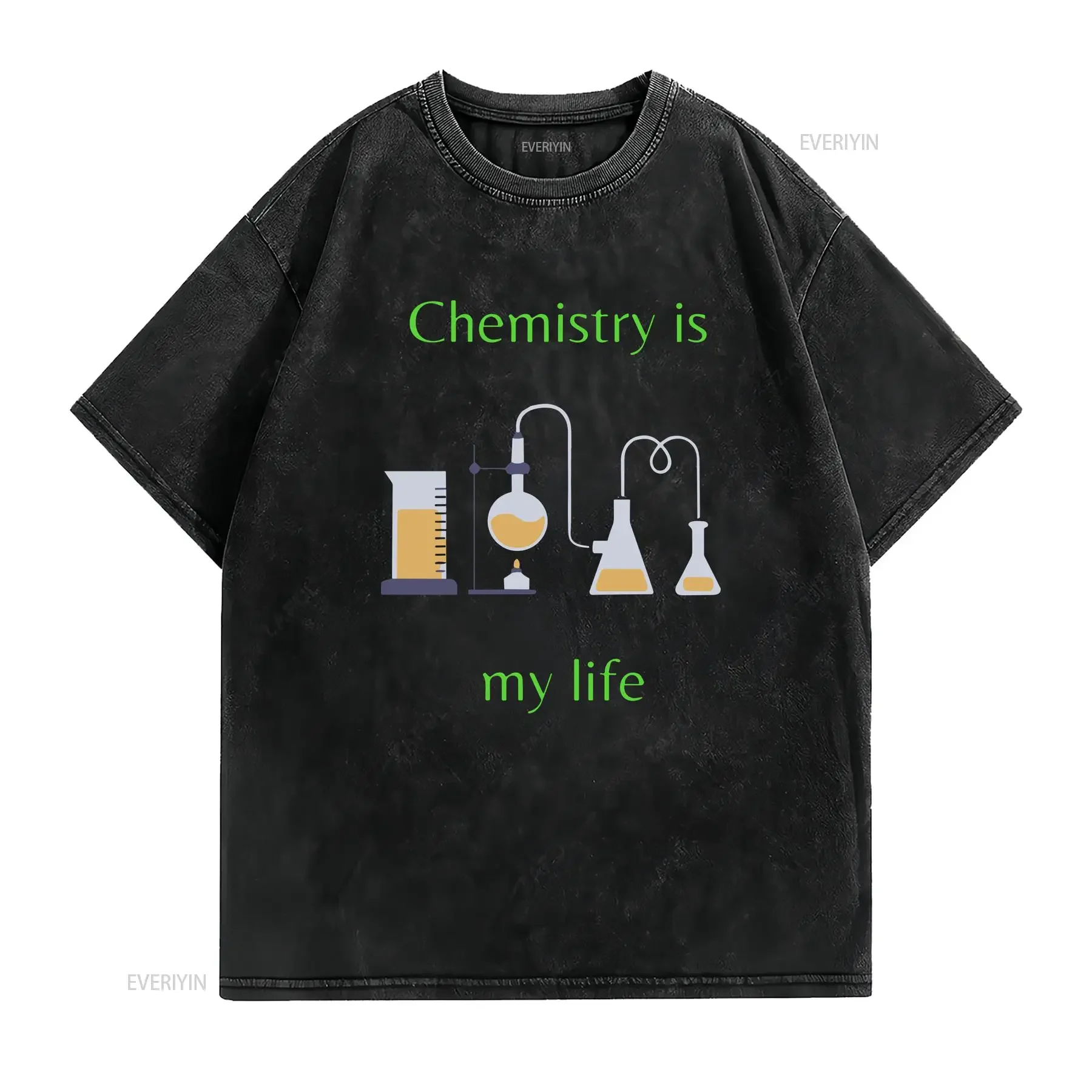 Chemistry T Shirt Guys and Girls who Love Biology are Great Career Paths as Biochemistry Studies for Graduate vintage Washed