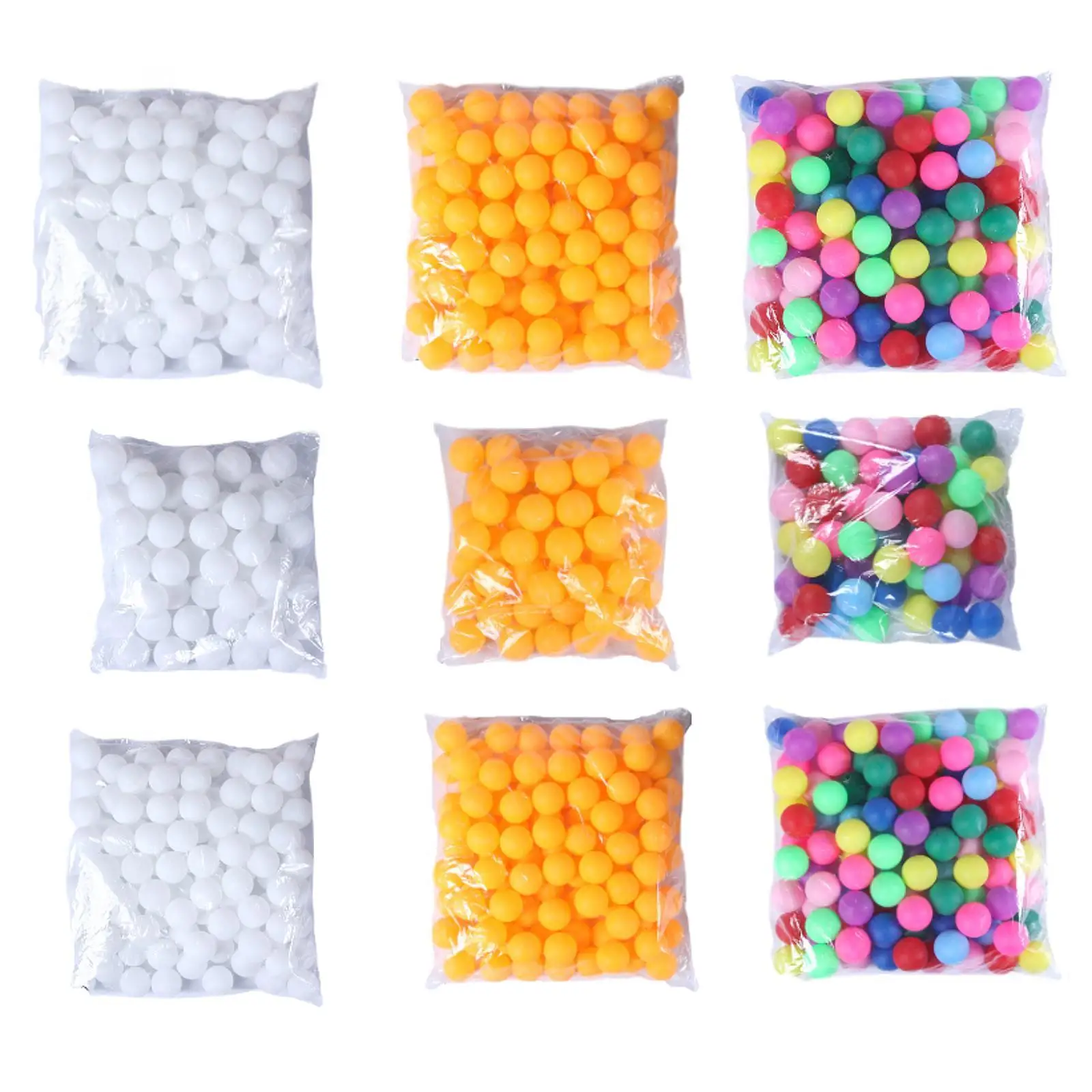 Raffle Balls Replacement Vending Machine Balls Pong Balls 40mm for Birthday Cat Toys Party Decoration Art Craft Pool Games