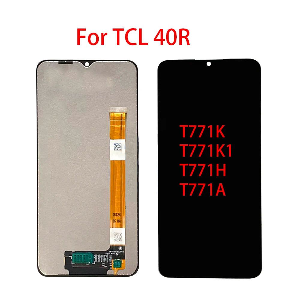 Original LCD Display Screen For TCL 405 406 408 40R 40 SE LCD Touch Screen LCD Display Digitizer Assembly Replacement