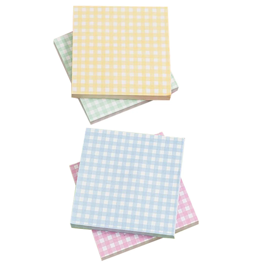 小さなメモパッド グリッドメモ帳 毎日の使用に便利な書き込み用紙 メッセージ記録パッド 学生の必需品