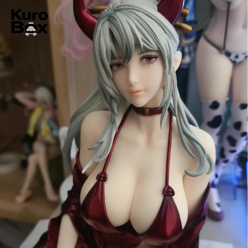 

Yamato Figure 1/4 Scale Kimono Pajama GK Model Statue Anime Collectible Toy for Fans Home Desk Display Decoration Gift Idea