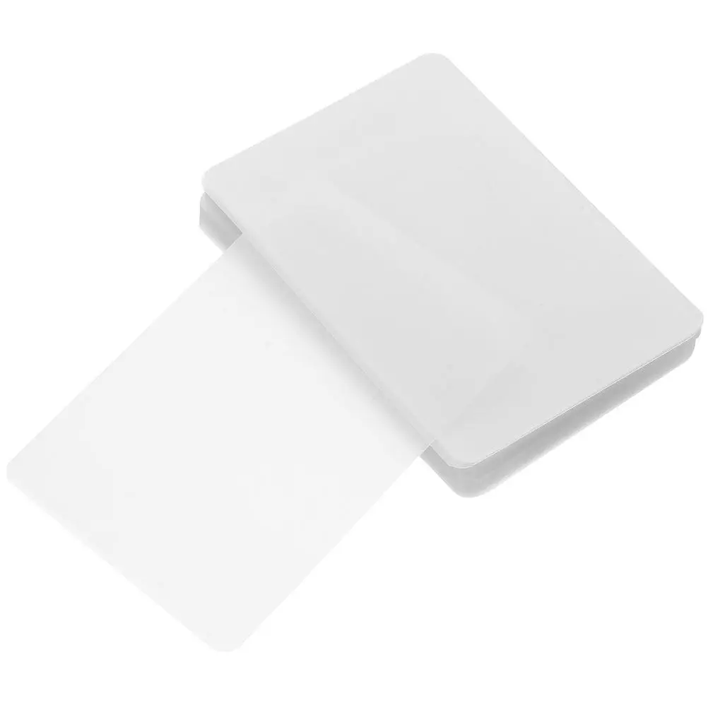 100Sheets Waterproof Thermal Laminating Film Sheets PVC Material High Clarity Glossy Photo Protection Fade Resistant Laminating