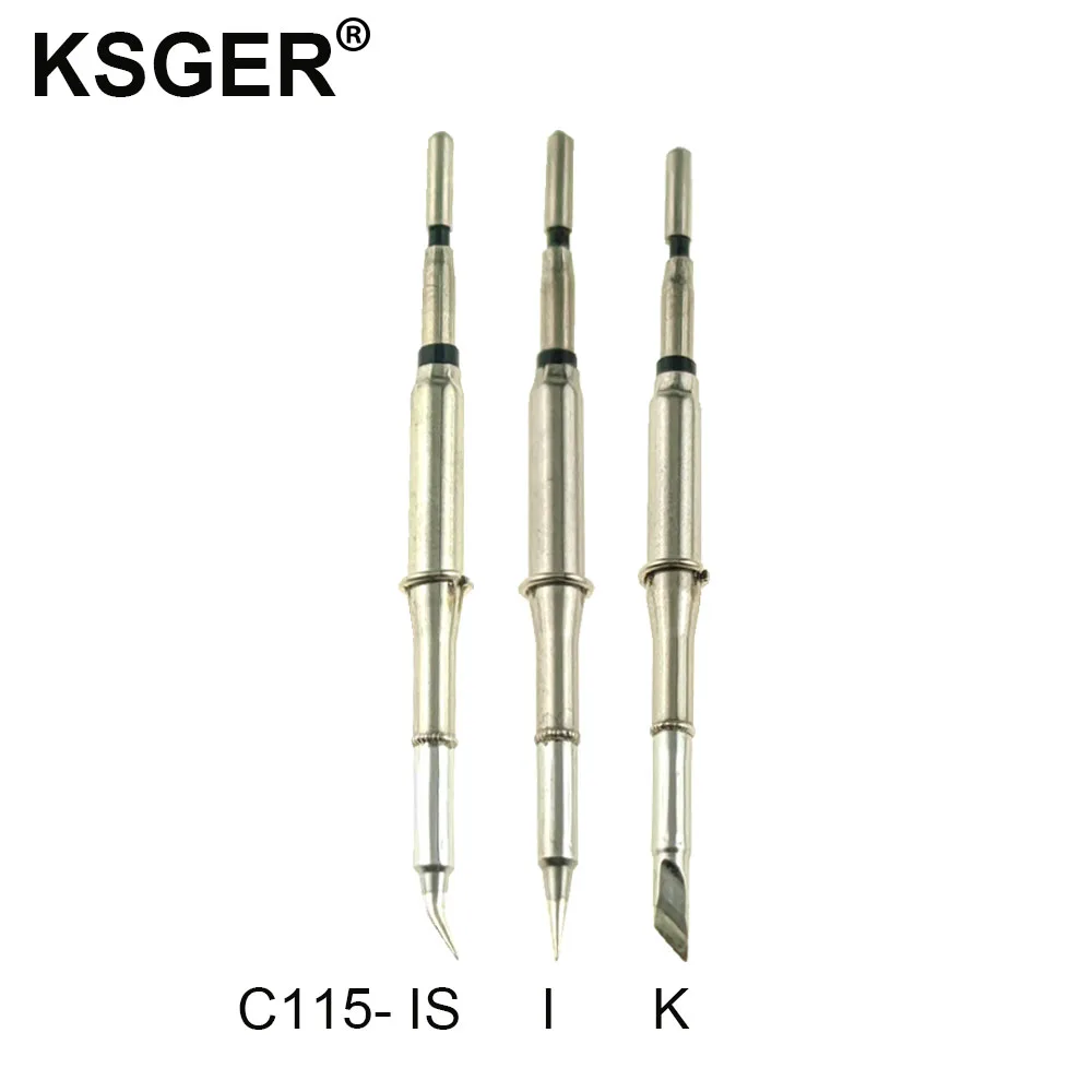 KSGER C245 Tip K IS I For JBC 210 Soldering Station Smart C115 DIY Kits Auto-sleep 2s Rapid Heating Welding Tools