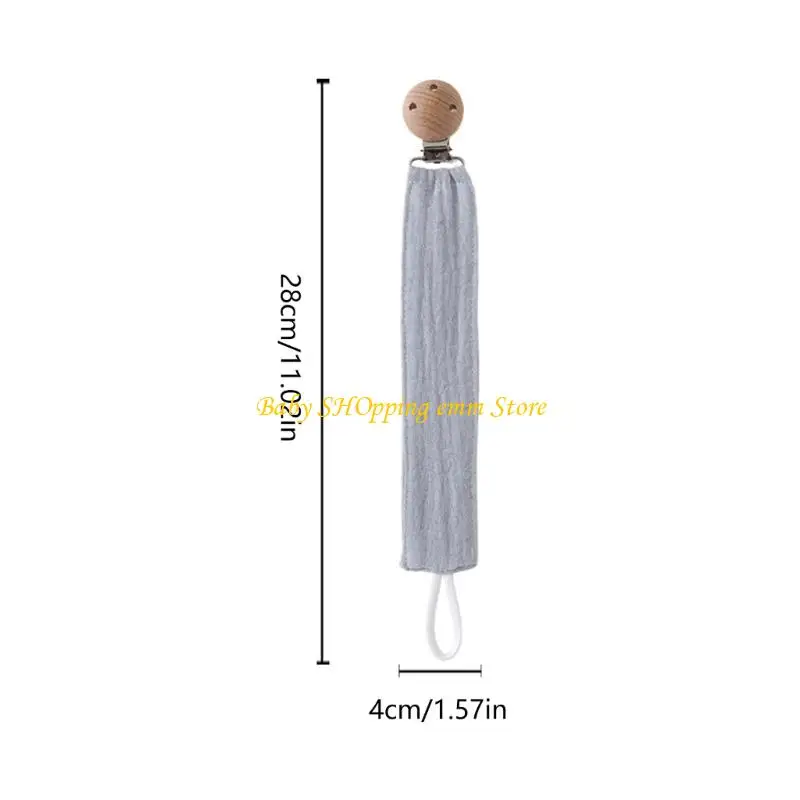 23GD Reusable Pacifier Clip Chain for Infant Baby Soothing Toy Lanyard Rope Holder