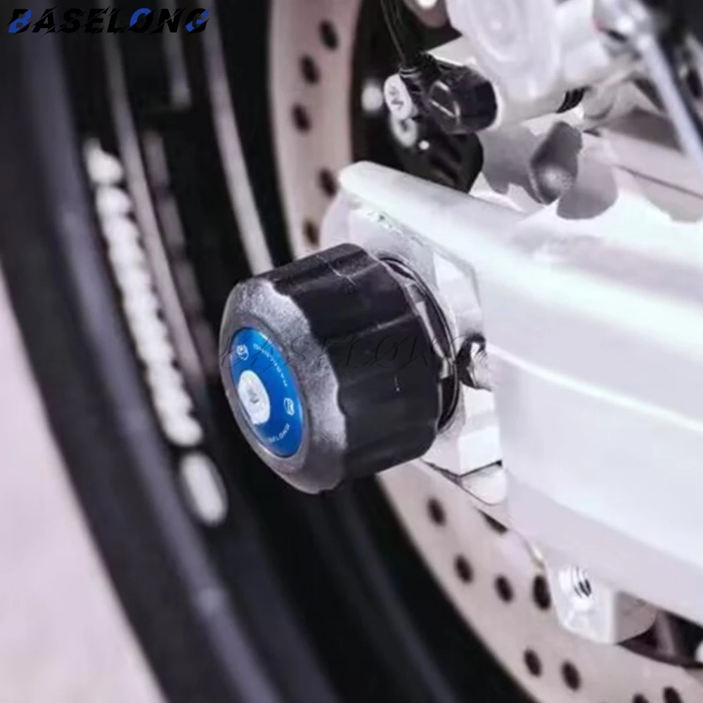 

Motorcycle Accessories Rear Axle Slider Wheel Fork Protector Crash Pad For Husqvarna 701 E/SM 701 Enduro 701 Supermoto 2016-2024