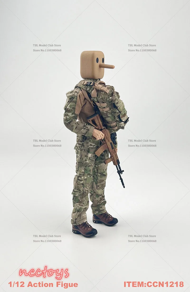 CCN1218 1/12 Schaal Soldaat Militaire Verlosser Tactische Rugzak Messenger Bag Voor 6in CF Notman DID DAM MEZCO Actiefiguren Model