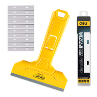 100mm Cleaning Shovel Cutter Portable Cleaning Knife Glass Floor Tiles Scraper Blade Seam Removal Household Kitchen Hand To