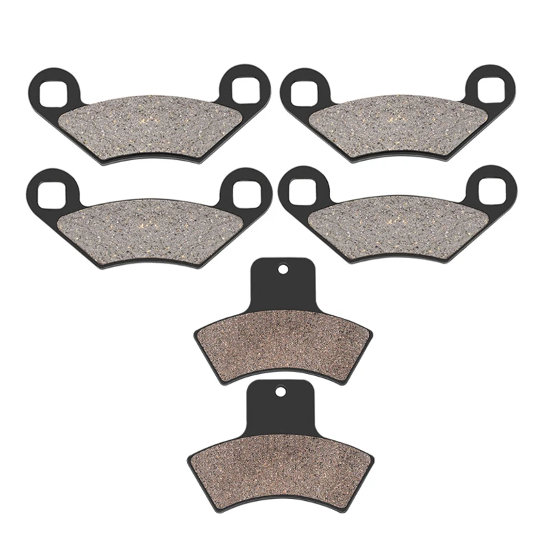 1/2/3 Pairs Motorcycle Front & Rear Brake Pads For POLARIS ATV Trail 352 330 Xplorer 250 400 425 Sportsman 335 500 Diesel 455cc